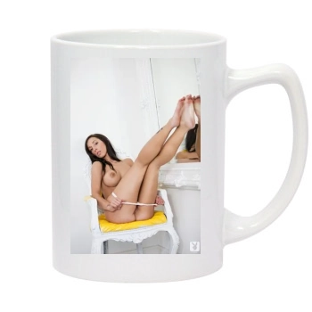 Samantha Shane 14oz White Statesman Mug