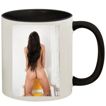 Samantha Shane 11oz Colored Inner & Handle Mug