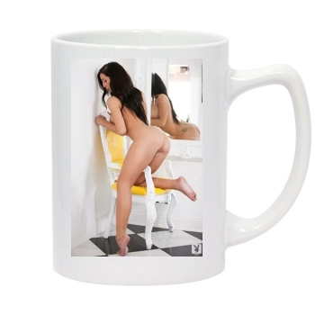 Samantha Shane 14oz White Statesman Mug