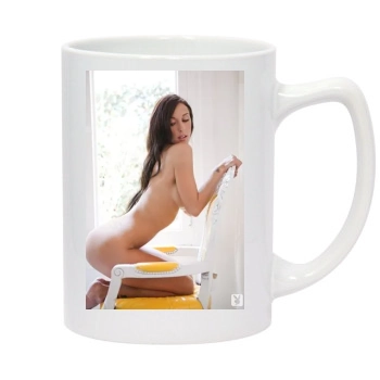 Samantha Shane 14oz White Statesman Mug