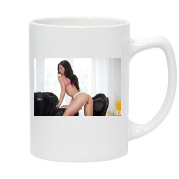 Samantha Shane 14oz White Statesman Mug