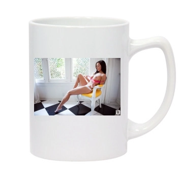 Samantha Shane 14oz White Statesman Mug