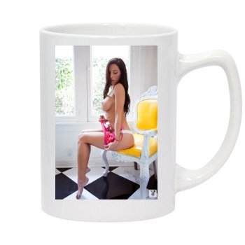 Samantha Shane 14oz White Statesman Mug