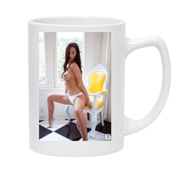 Samantha Shane 14oz White Statesman Mug