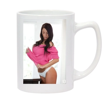 Samantha Shane 14oz White Statesman Mug