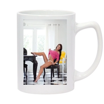 Samantha Shane 14oz White Statesman Mug