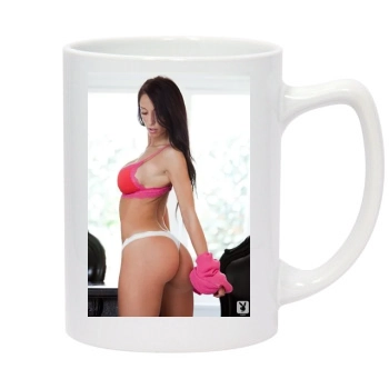 Samantha Shane 14oz White Statesman Mug