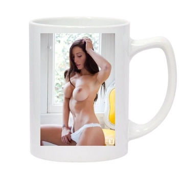 Samantha Shane 14oz White Statesman Mug