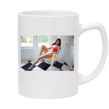 Samantha Shane 14oz White Statesman Mug