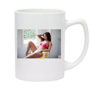 Samantha Shane 14oz White Statesman Mug