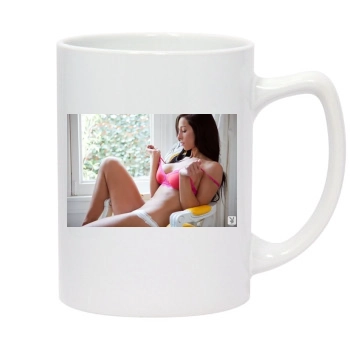 Samantha Shane 14oz White Statesman Mug