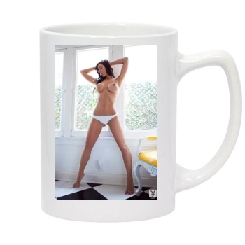 Samantha Shane 14oz White Statesman Mug