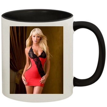 Sara Jean Underwood 11oz Colored Inner & Handle Mug