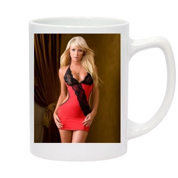 Sara Jean Underwood 14oz White Statesman Mug