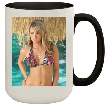 Sara Jean Underwood 15oz Colored Inner & Handle Mug