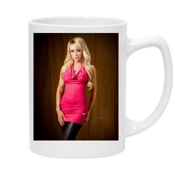 Sara Jean Underwood 14oz White Statesman Mug