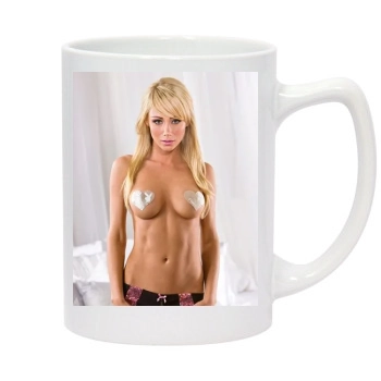 Sara Jean Underwood 14oz White Statesman Mug