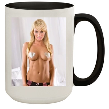 Sara Jean Underwood 15oz Colored Inner & Handle Mug