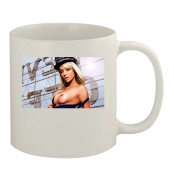 Sara Jean Underwood 11oz White Mug