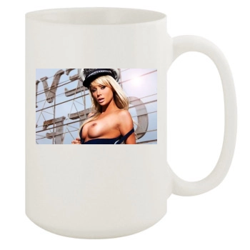 Sara Jean Underwood 15oz White Mug