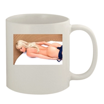 Sara Jean Underwood 11oz White Mug