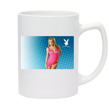 Sara Jean Underwood 14oz White Statesman Mug