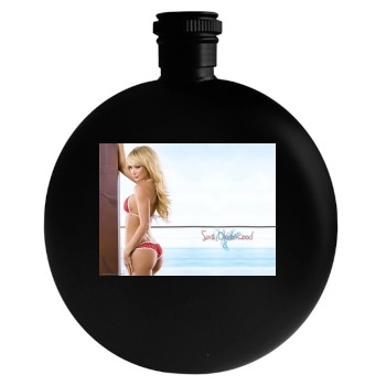 Sara Jean Underwood Round Flask