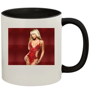 Sara Jean Underwood 11oz Colored Inner & Handle Mug