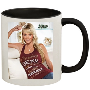 Sara Jean Underwood 11oz Colored Inner & Handle Mug