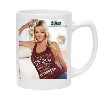 Sara Jean Underwood 14oz White Statesman Mug