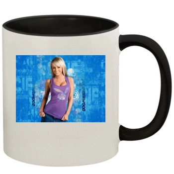 Sara Jean Underwood 11oz Colored Inner & Handle Mug