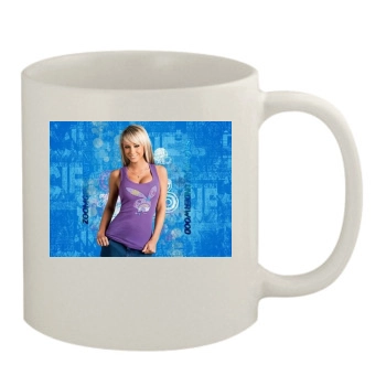 Sara Jean Underwood 11oz White Mug