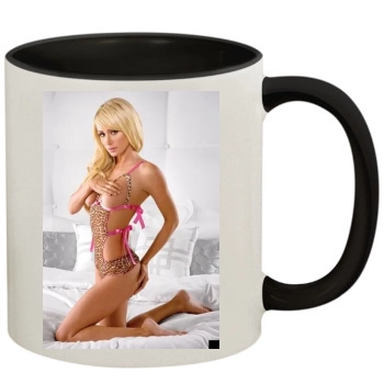 Sara Jean Underwood 11oz Colored Inner & Handle Mug