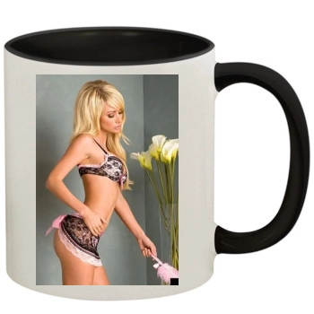 Sara Jean Underwood 11oz Colored Inner & Handle Mug