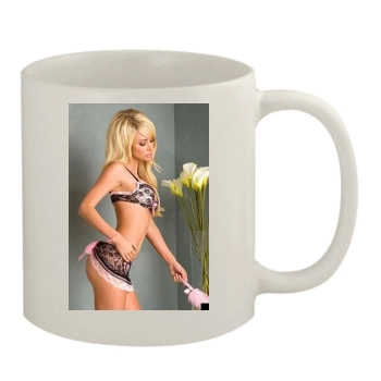 Sara Jean Underwood 11oz White Mug