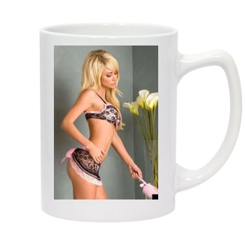 Sara Jean Underwood 14oz White Statesman Mug