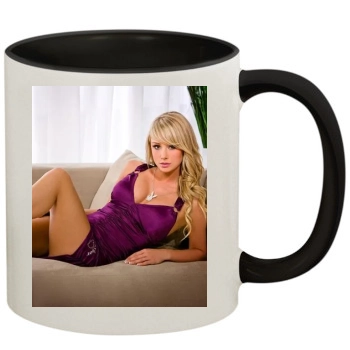 Sara Jean Underwood 11oz Colored Inner & Handle Mug