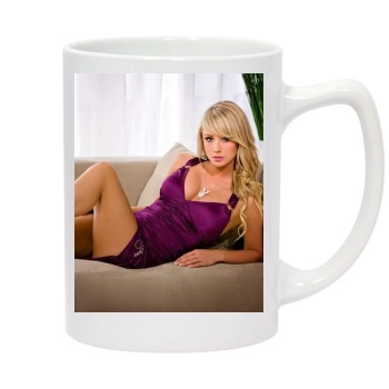 Sara Jean Underwood 14oz White Statesman Mug