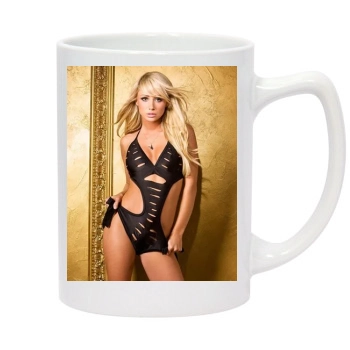 Sara Jean Underwood 14oz White Statesman Mug