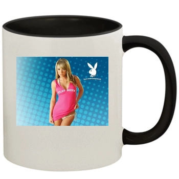 Sara Jean Underwood 11oz Colored Inner & Handle Mug