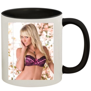 Sara Jean Underwood 11oz Colored Inner & Handle Mug