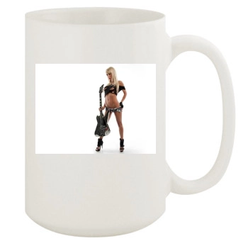 Sara Jean Underwood 15oz White Mug