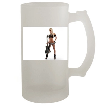 Sara Jean Underwood 16oz Frosted Beer Stein