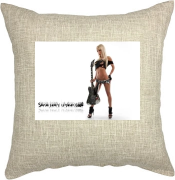 Sara Jean Underwood Pillow