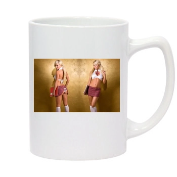 Sara Jean Underwood 14oz White Statesman Mug