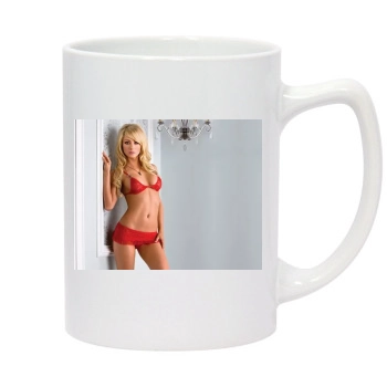 Sara Jean Underwood 14oz White Statesman Mug