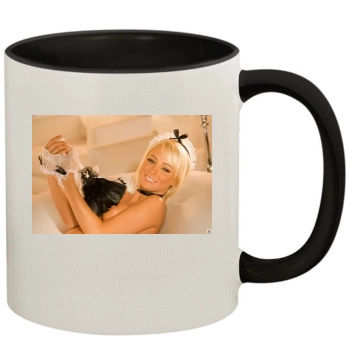 Sara Jean Underwood 11oz Colored Inner & Handle Mug