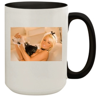 Sara Jean Underwood 15oz Colored Inner & Handle Mug