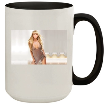 Sara Jean Underwood 15oz Colored Inner & Handle Mug