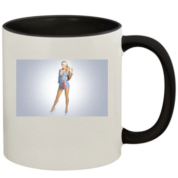 Sara Jean Underwood 11oz Colored Inner & Handle Mug